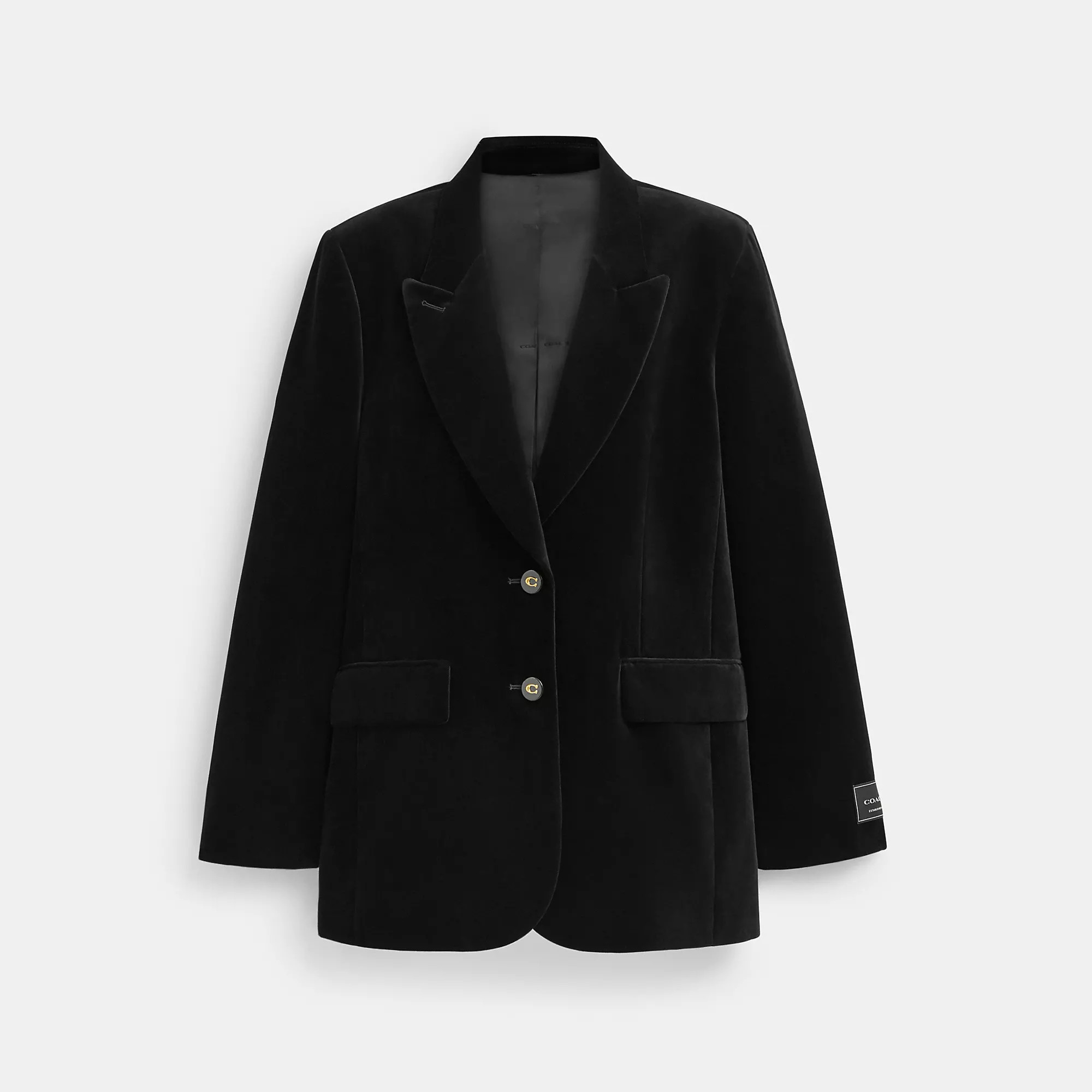 Velvet Blazer | Coach (US)