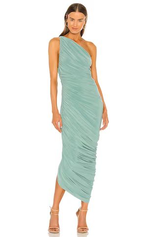 Norma Kamali Diana Gown in Vintage Mint from Revolve.com | Revolve Clothing (Global)