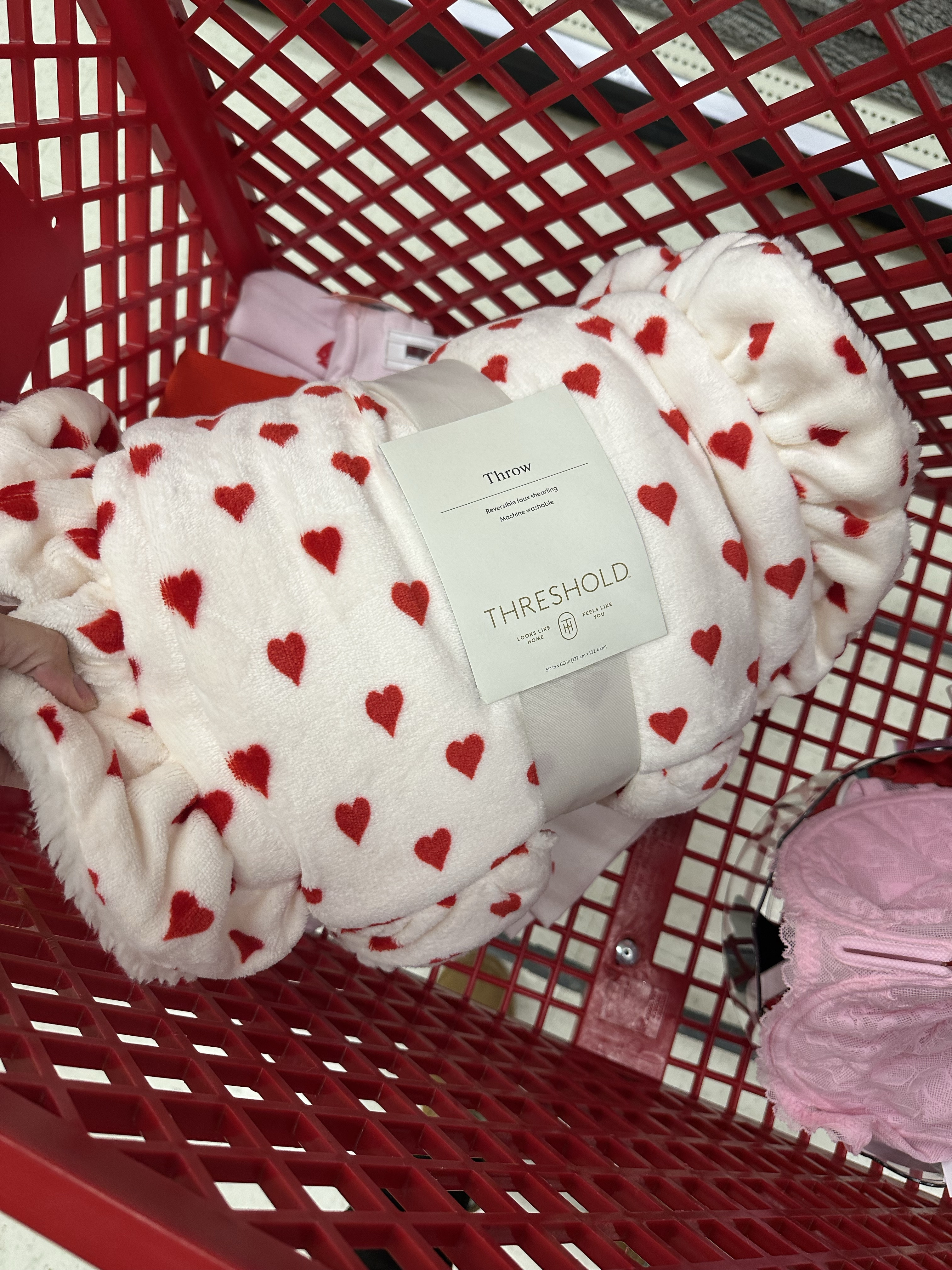 Target Finds, the cutest $20 throw blanket! Really good quality for the price! Target Valentine’s Day Decor, throw blanket, valentines day bedding, heart print decor, valentines home decor

#LTKFindsUnder50 #LTKSeasonal #LTKHome