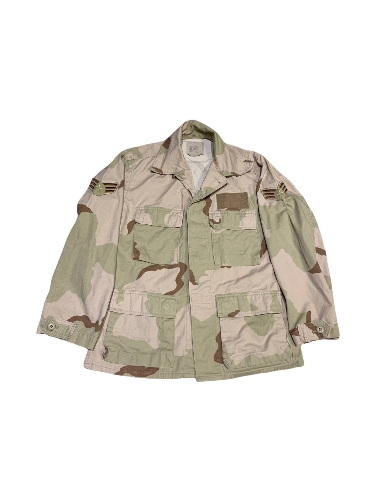 Vintage Vintage 90s Military Desert Camo Combat Shirt Coat | Grailed | Grailed
