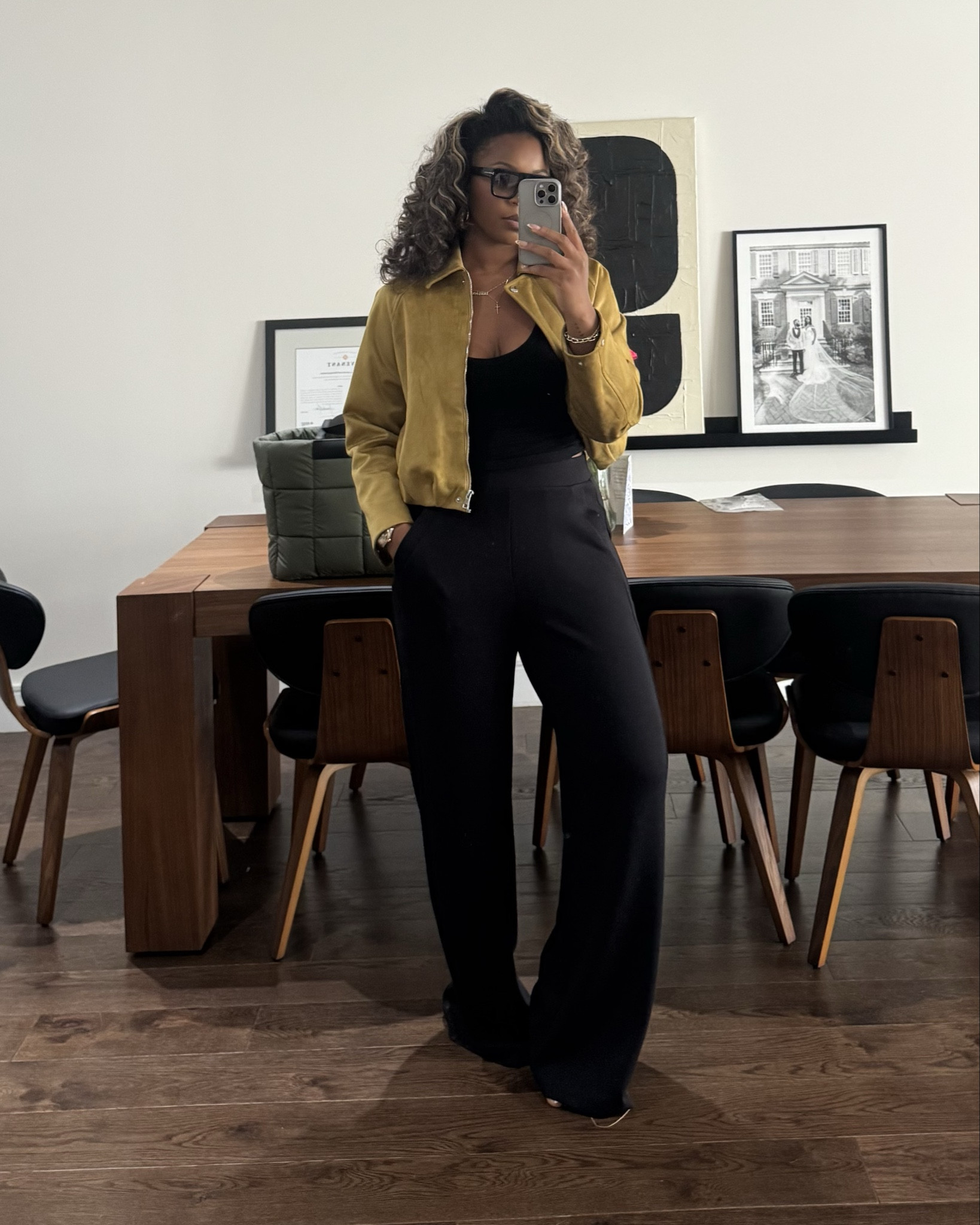 ootd ❤️ medium jacket. Medium tank. Xl tall pants 

#LTKMidsize #LTKTall #LTKStyleTip