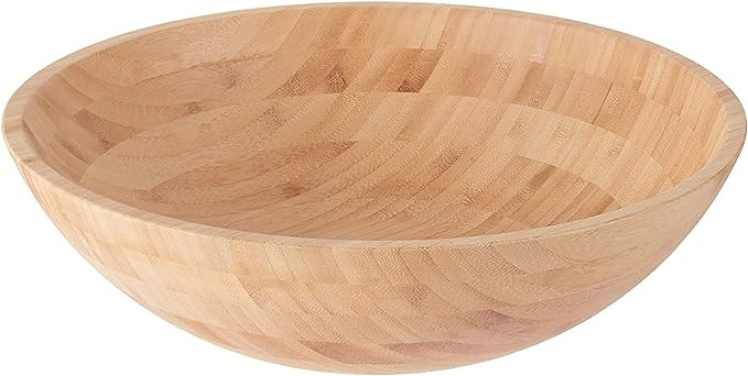 Lipper International Bamboo Wood Salad Bowl | Amazon (US)