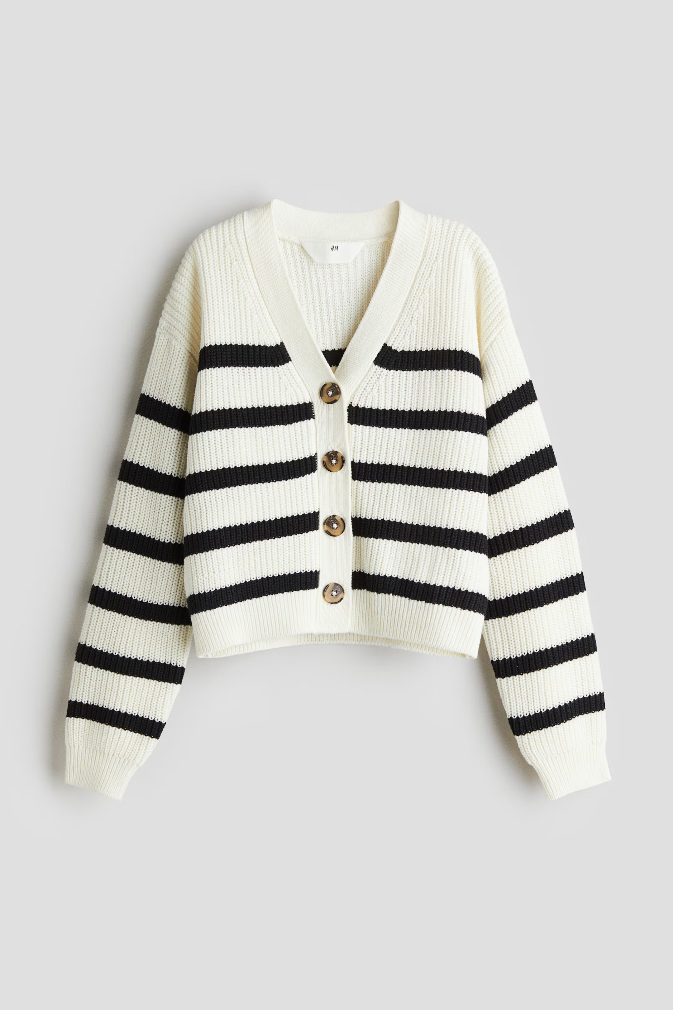 Rib-Knit Cardigan | H&M (US + CA)