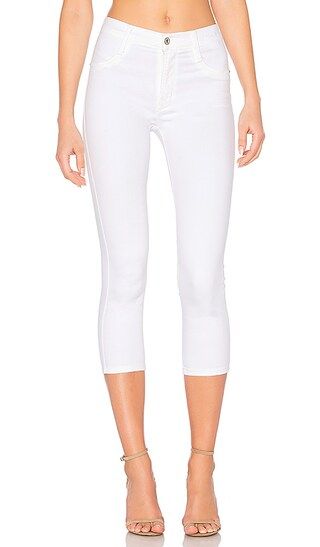 James Jeans High Class Crop Skinny in White Clean | Revolve Clothing