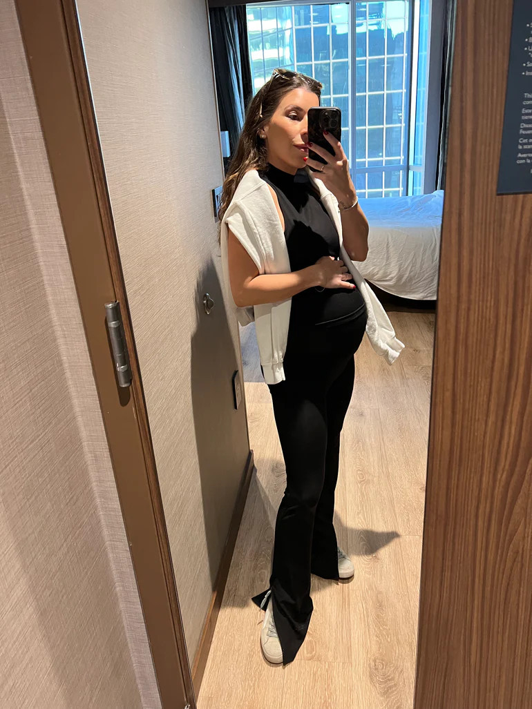 Mock Neck Tank in Onyx | waverles