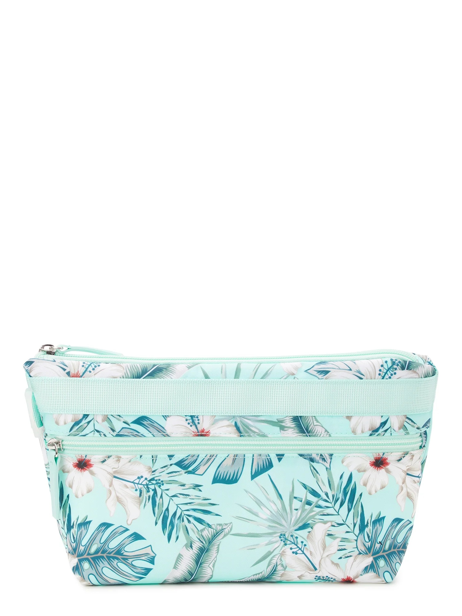 No Boundaries Women's Beach Pouch, Agua Verde Hawaiian | Walmart (US)