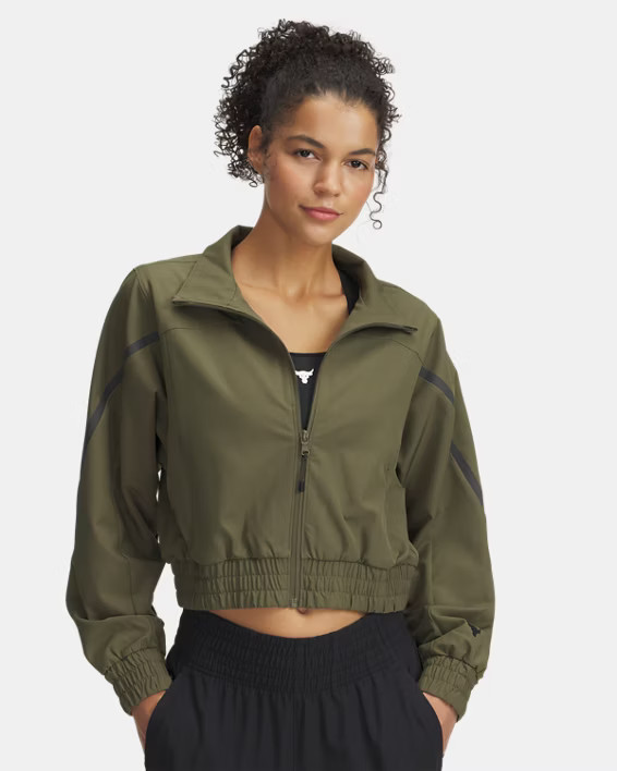 Under Armour Women's UA Project Rock Unstoppable Crop Jacket | Under Armour (US)