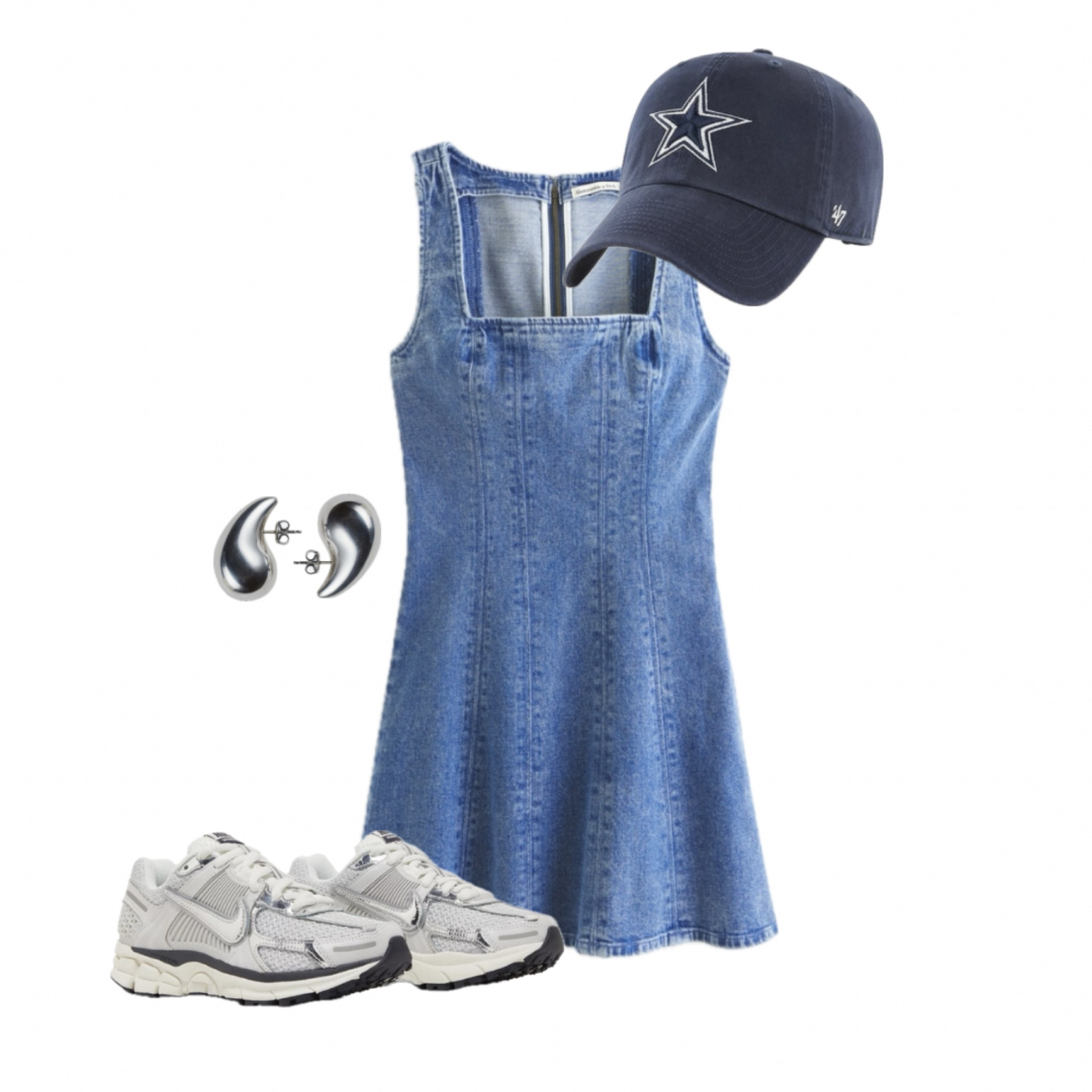 outfit inspo for summer #summeroutfit #denimdress #outfitinspo

#LTKstyletip