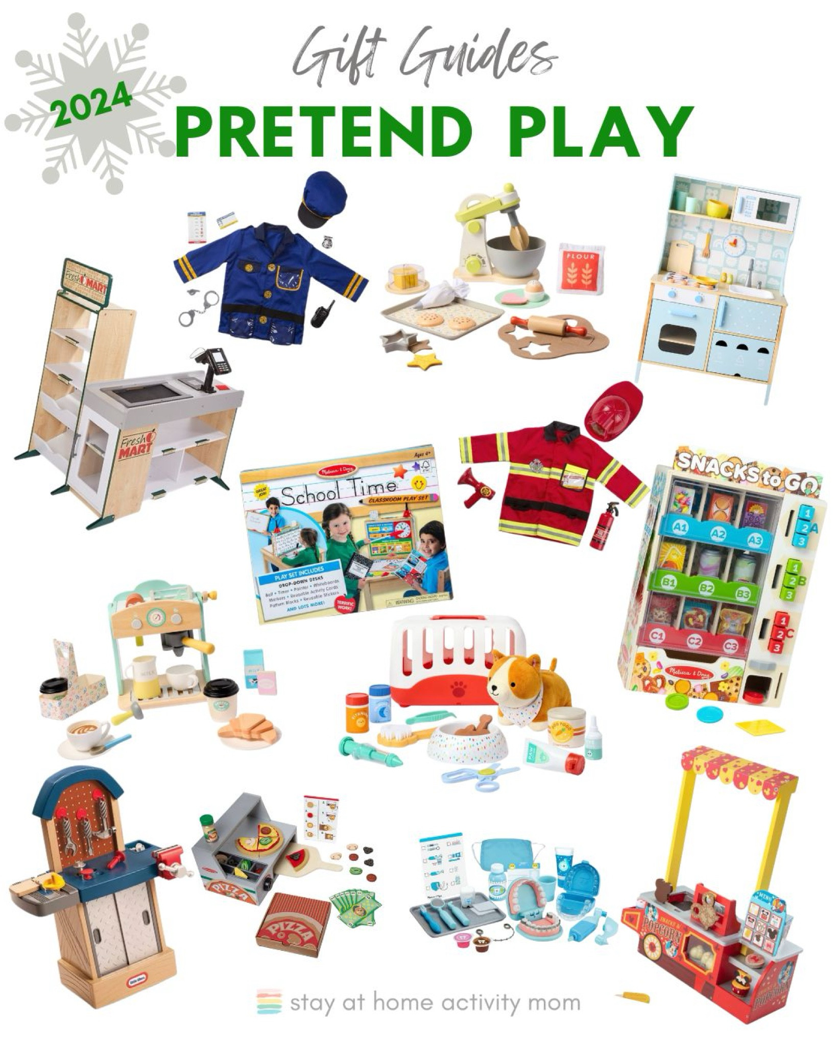 🎁Gift Guides: 2024🎁 Pretend play is so important for kids and we have gathered up some of the top toys to spark their imagination! 

#LTKKids #LTKGiftGuide #LTKHoliday
