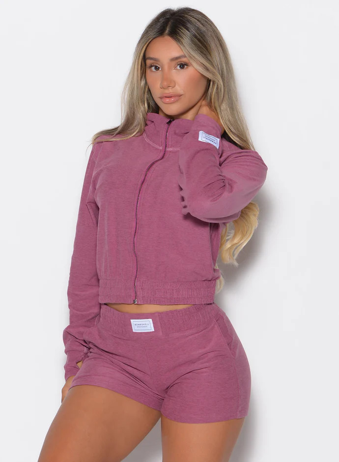 Women's Full Zip High Neck Jacket | Bombshell Sportswear | Bombshell Sportswear