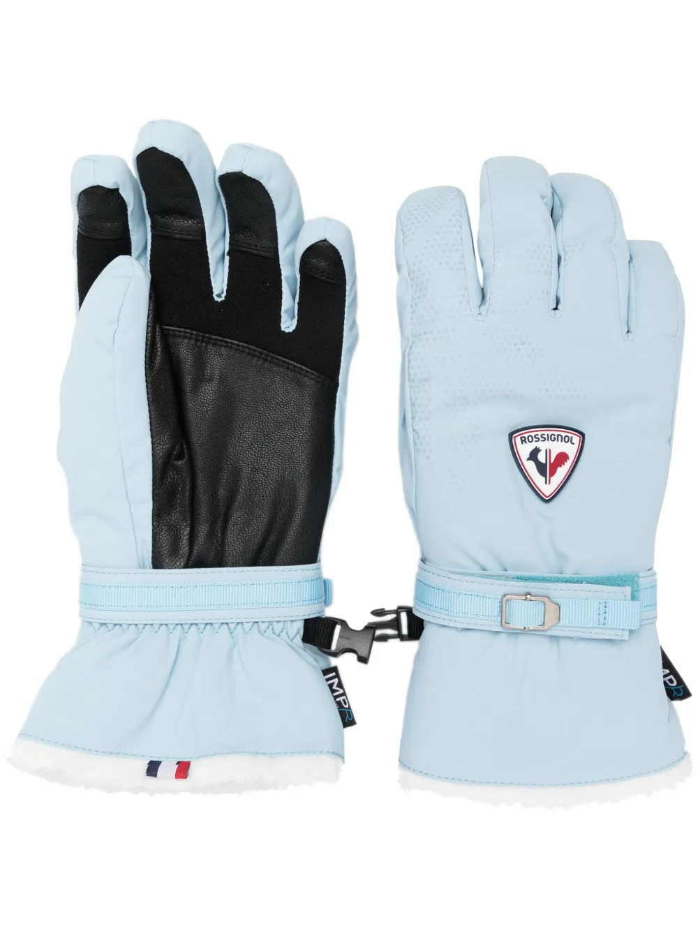 Romy logo-patch ski gloves | Farfetch Global