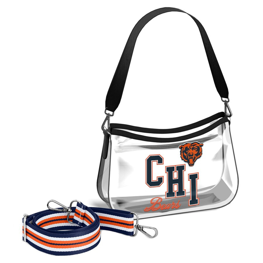 Chicago Bears WEAR by Erin Andrews Clear Stadium Mini Purse | NFL Shop
