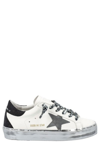Golden Goose Deluxe Brand Hi-Star Sneakers | Cettire Global
