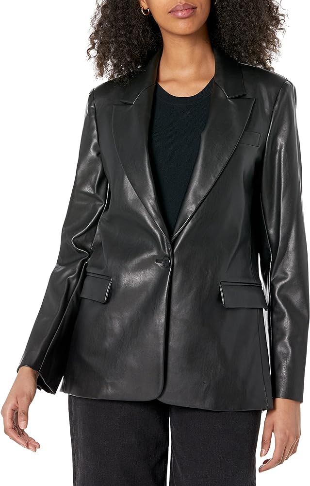 Amazon.com: The Drop Women's Anouk Blazer, Black, L : Clothing, Shoes & Jewelry | Amazon (US)