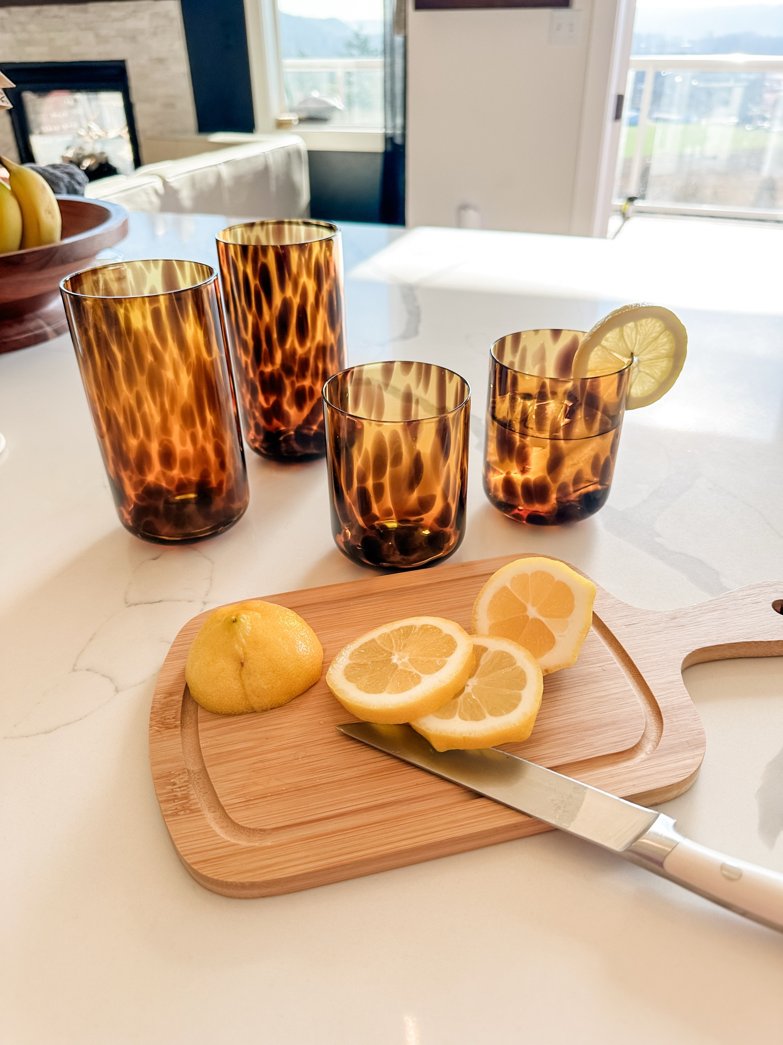 Gorgeous tortoise shell glass sets! Fast 3 day shipping! Great refresher for Spring! 

#LTKFindsUnder50 #LTKHome