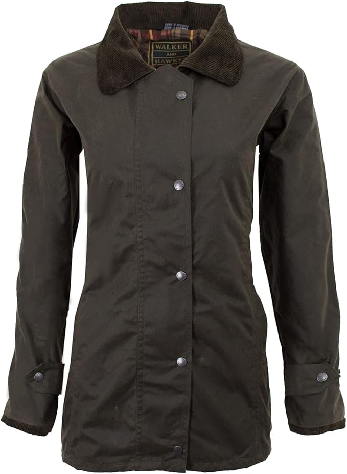 WALKER AND HAWKES - Ladies Wax Victoria Jacket | Amazon (UK)