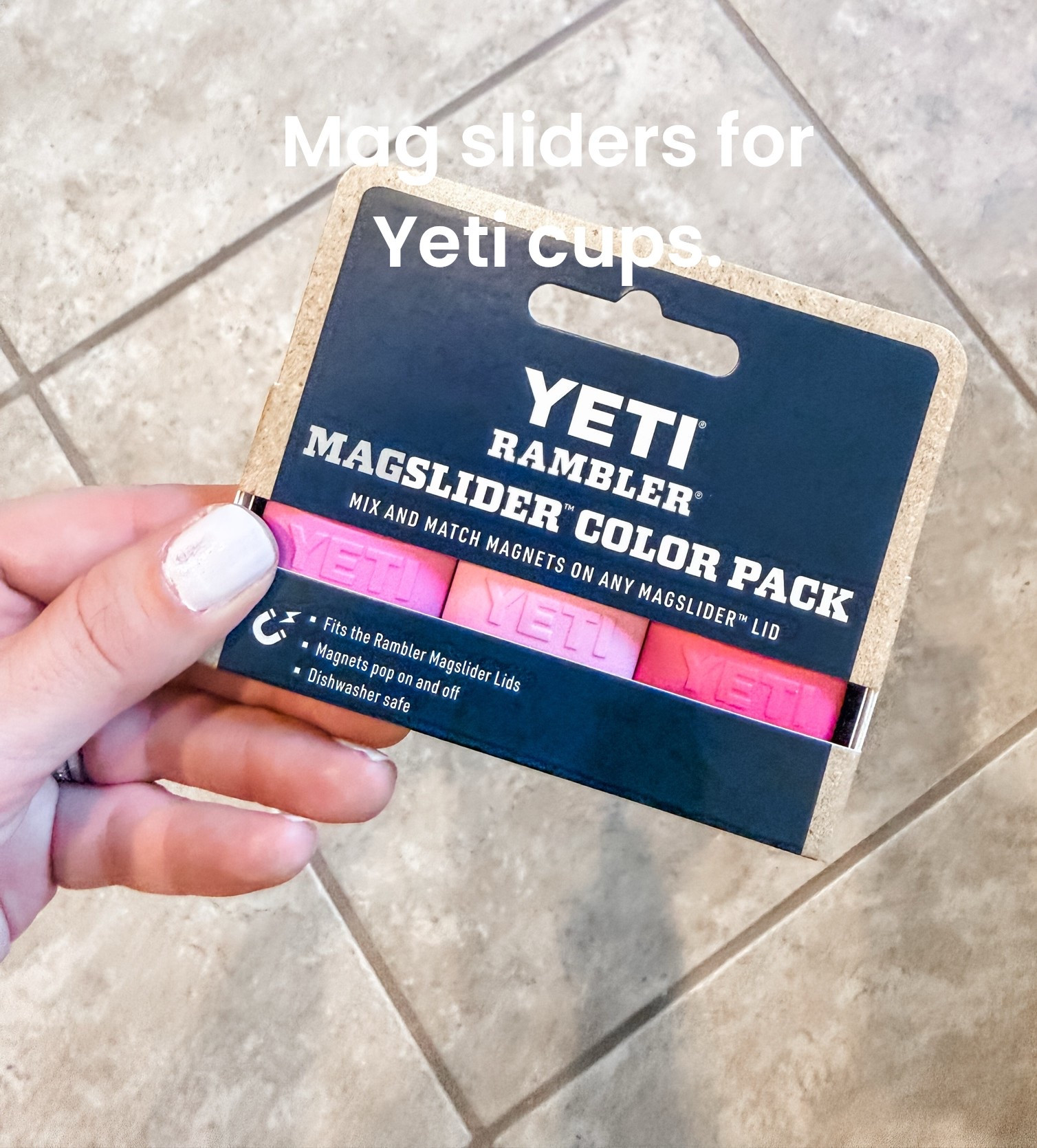 Yeti Mag sliders in pink spring colors.

#LTKmomlife #LTKfitnessgoals #LTKselfcare
