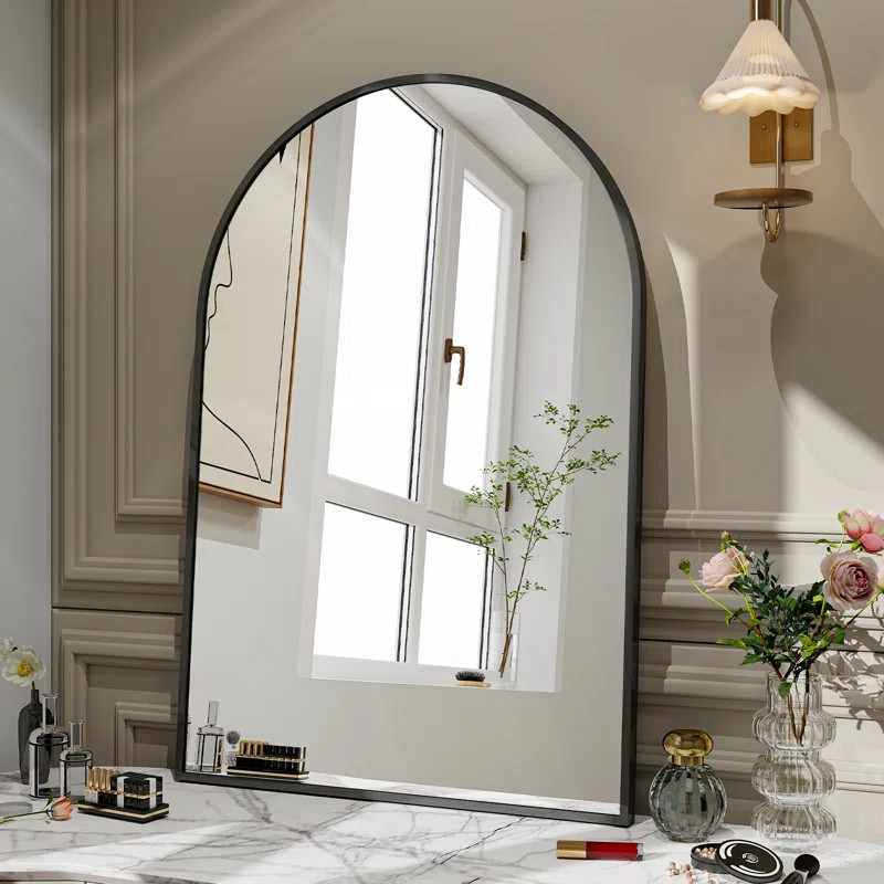 Rasto Metal Flat Wall Mirror | Wayfair North America
