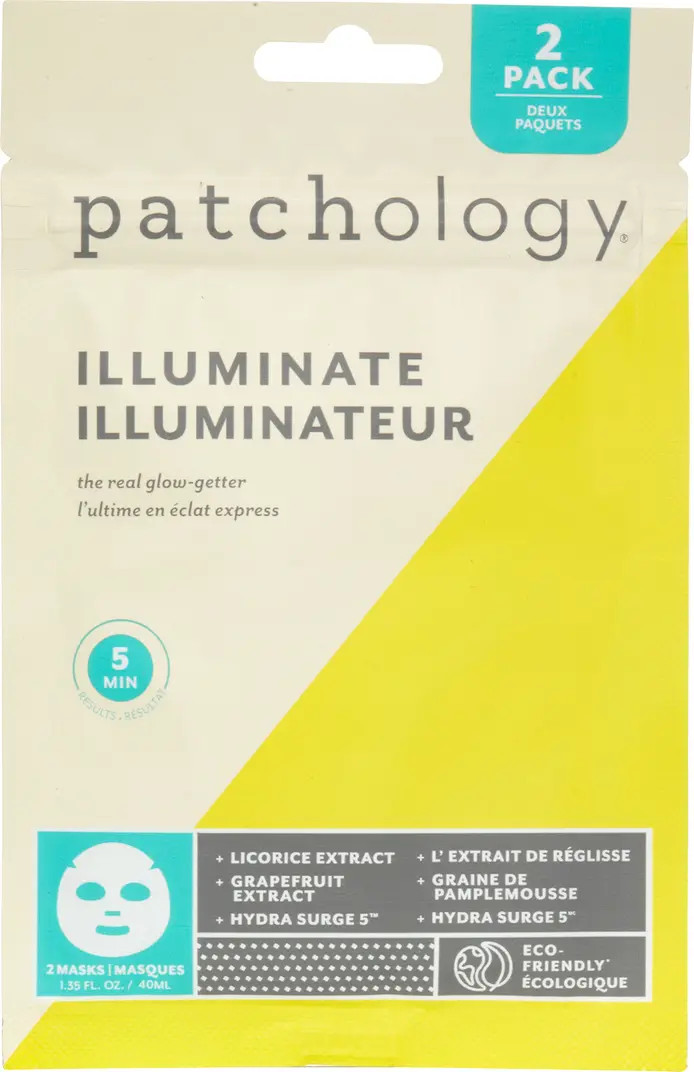 2-Pack FlashMasque™ Illuminate Sheet Mask | Nordstrom