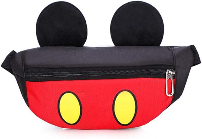 Toddlers Boys Girls Cartoon Fanny Pack Waist Pack Cute Canvas Crossbody Purse Handbag with Mouse ... | Amazon (US)