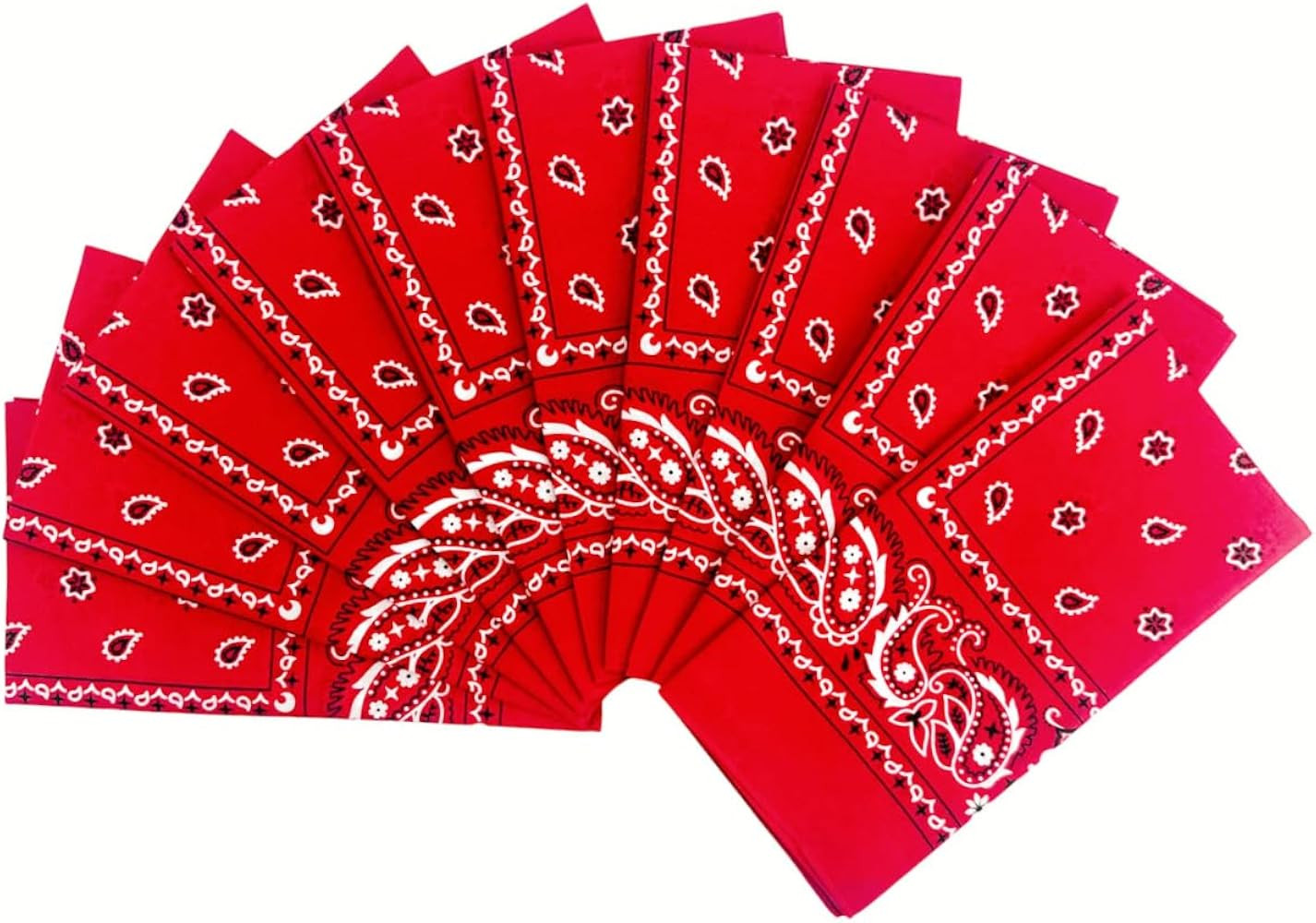 100% Cotton 10 Pack Fine Bandanas | Amazon (US)