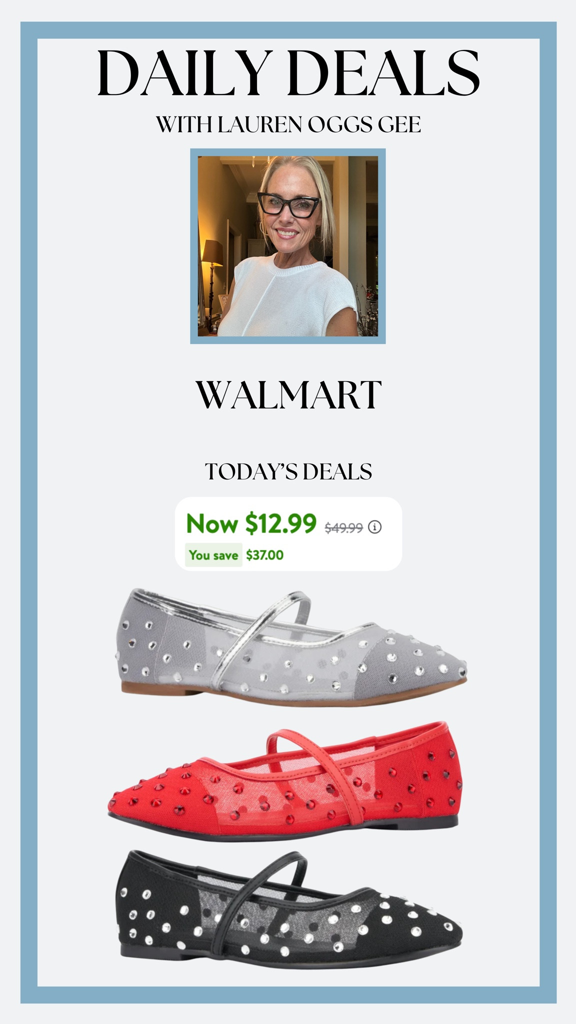 WALMART SUMMER SAVINGS!

Here’s another great option for some trendy shoes. Ballet flats are in right now for all ages, and studded/rhinestone shoes are all the rage. Combine the two and you get this super affordable and stylish flat! 

#LTKSummerSales #LTKSaleAlert #LTKShoeCrush