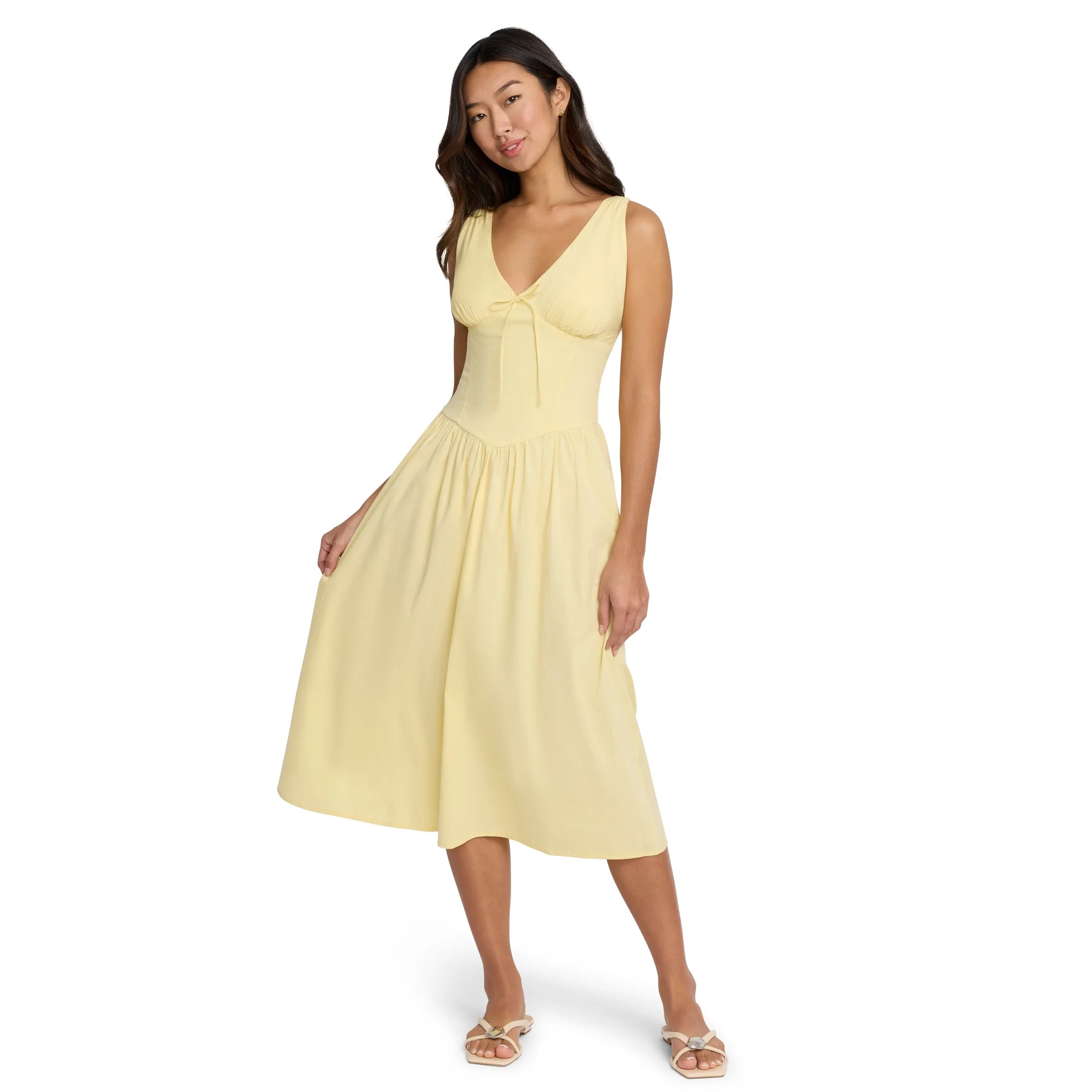 Mills by Millie Bobby Brown Women's Smock Maxi Dress, Sizes XXS-XXL | Walmart (US)