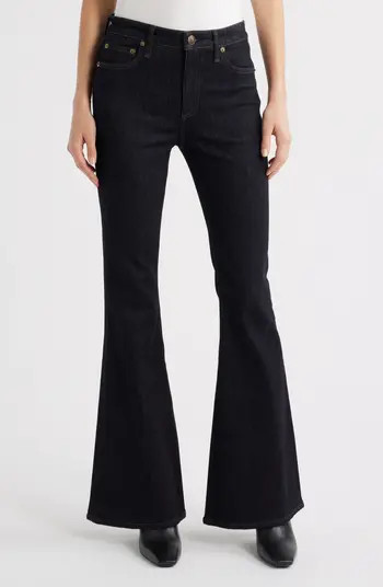 rag & bone Flexi Dahlia Mid Rise Flare Jeans | Nordstrom | Nordstrom