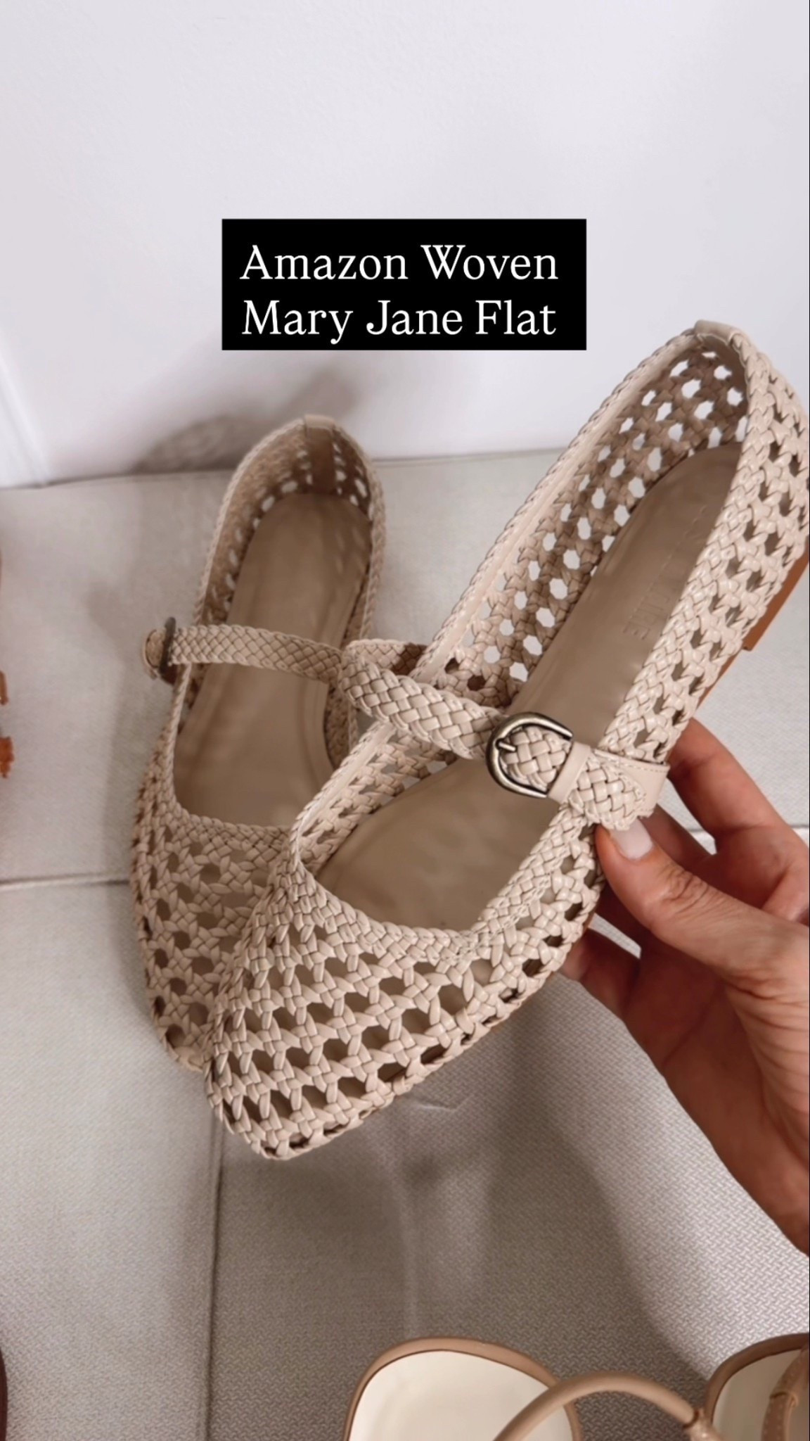 Amazon woven Mary Jane flat! I’m in love with my new flats for spring and summer, fits true to size and I’m wearing size small 



#LTKU #LTKOver40 #LTKootd