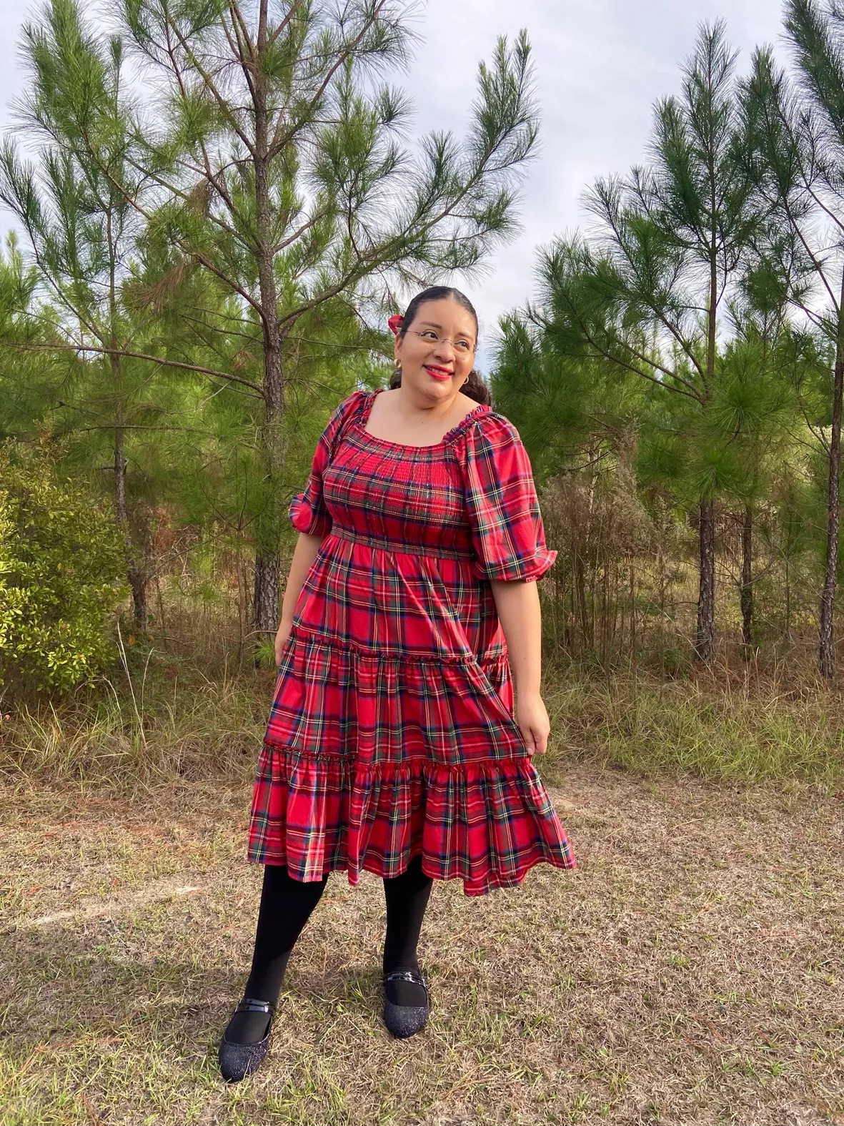 Madeline Dress in Holiday Plaid curated on LTK
