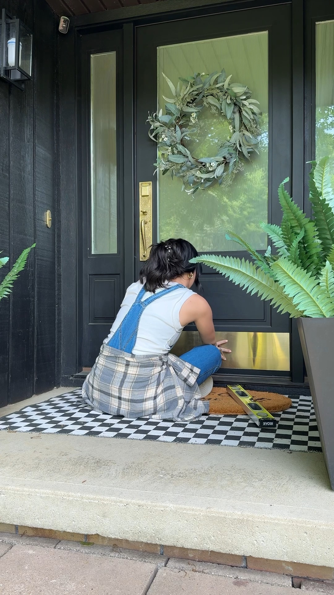 Adding some charm to our front door ✨ #charm #home #character 

#LTKHome #LTKSeasonal #LTKSaleAlert