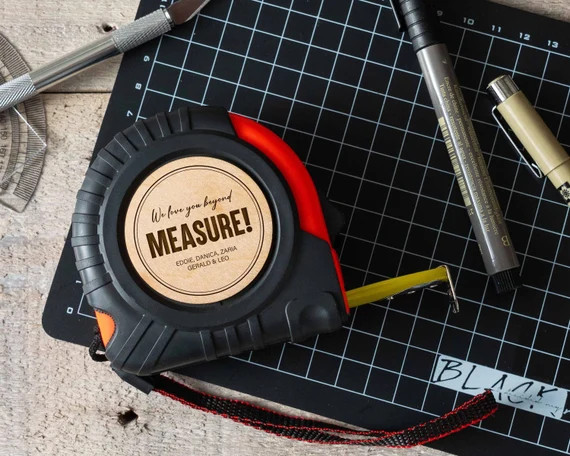 Fathers Day Gift  Custom Engraved Tape Measure  Gifts for | Etsy | Etsy (US)