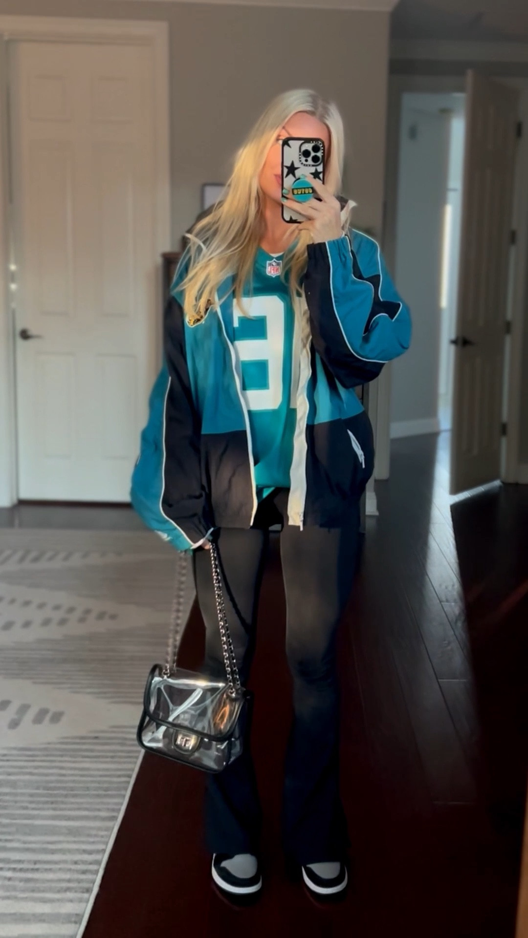 More than likely running this outfit back. From our last playoff game in the 2022 season. We won so. 🤞🏼

Jacksonville Jaguars | game day | nfl outfit inspo

#LTKootd #LTKPetite #LTKgrwm