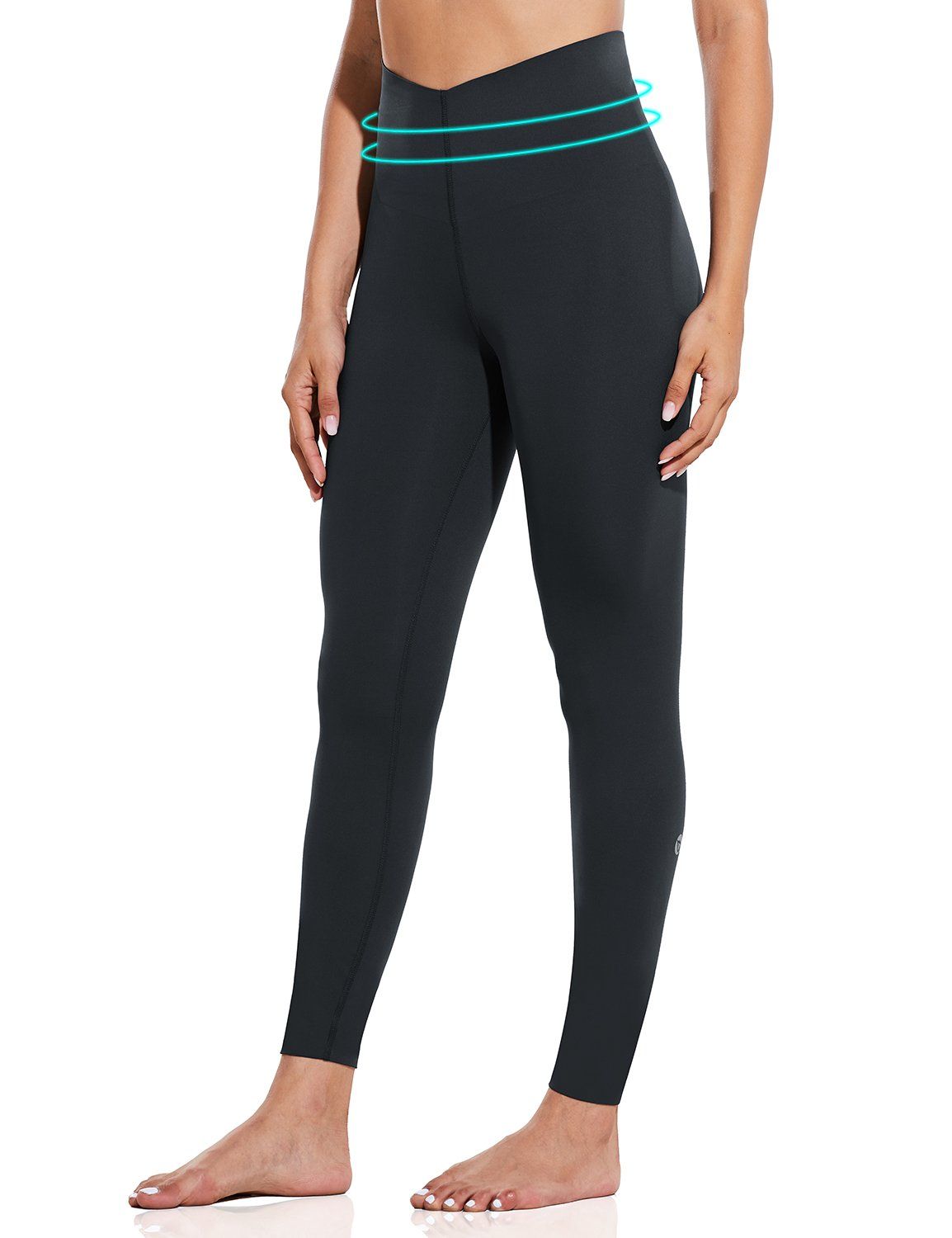 BALEAF Women Compression High Waisted leggings Black Size Small - Walmart.com | Walmart (US)