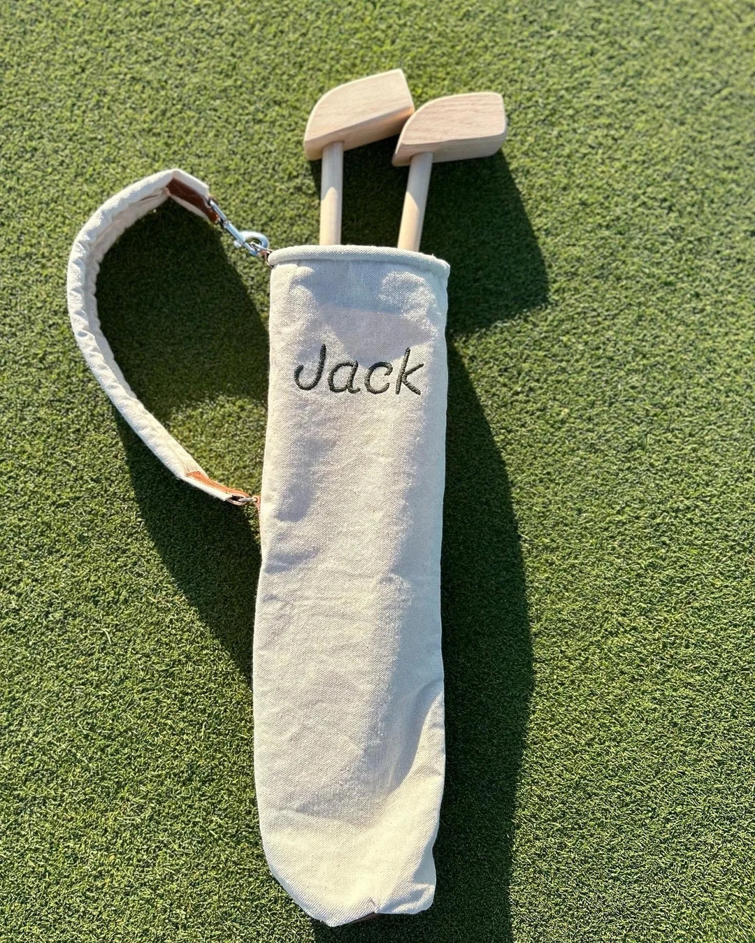 Baby/Toddler Golf Bag & Golf Set - wooden mini golf clubs, kids outdoor games, indoor game, kids ... | Etsy (US)