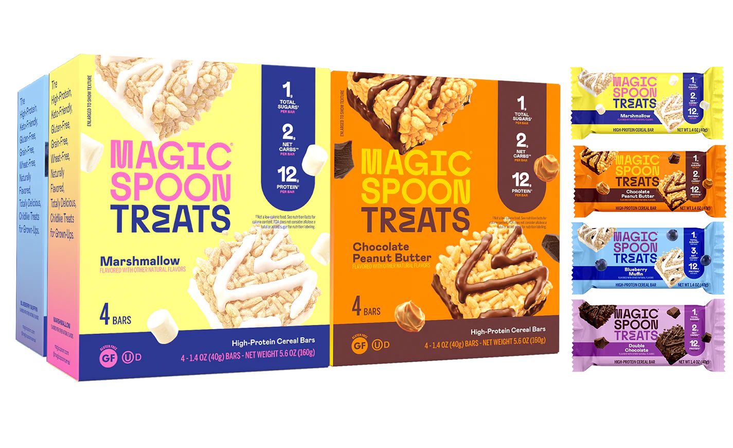 Cereal Treats Sampler Pack | Cereal Snack Bar Bundle | Magic Spoon | Magic Spoon