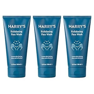 Harry's Face Wash - Face Cleanser for Men, 5.1 Fl Oz (Pack of 3) Package may vary | Amazon (US)