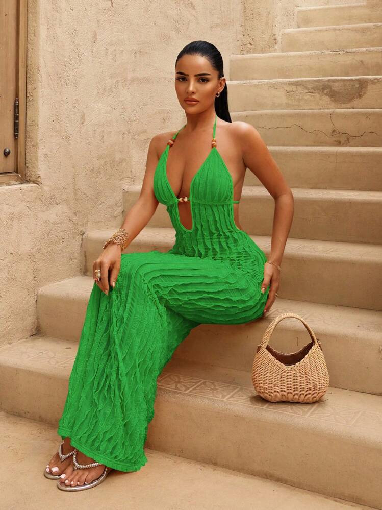 Resort Dress Green | SHEIN