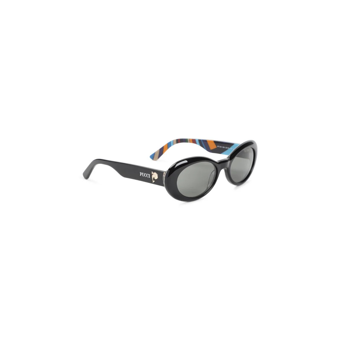 Oval Black Acetate Sunglasses | Shop Simon
