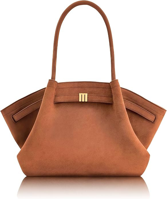 Tote Bag For Women, Designer Vegan Leather Shoulder Bag For Ladies | Amazon (US)