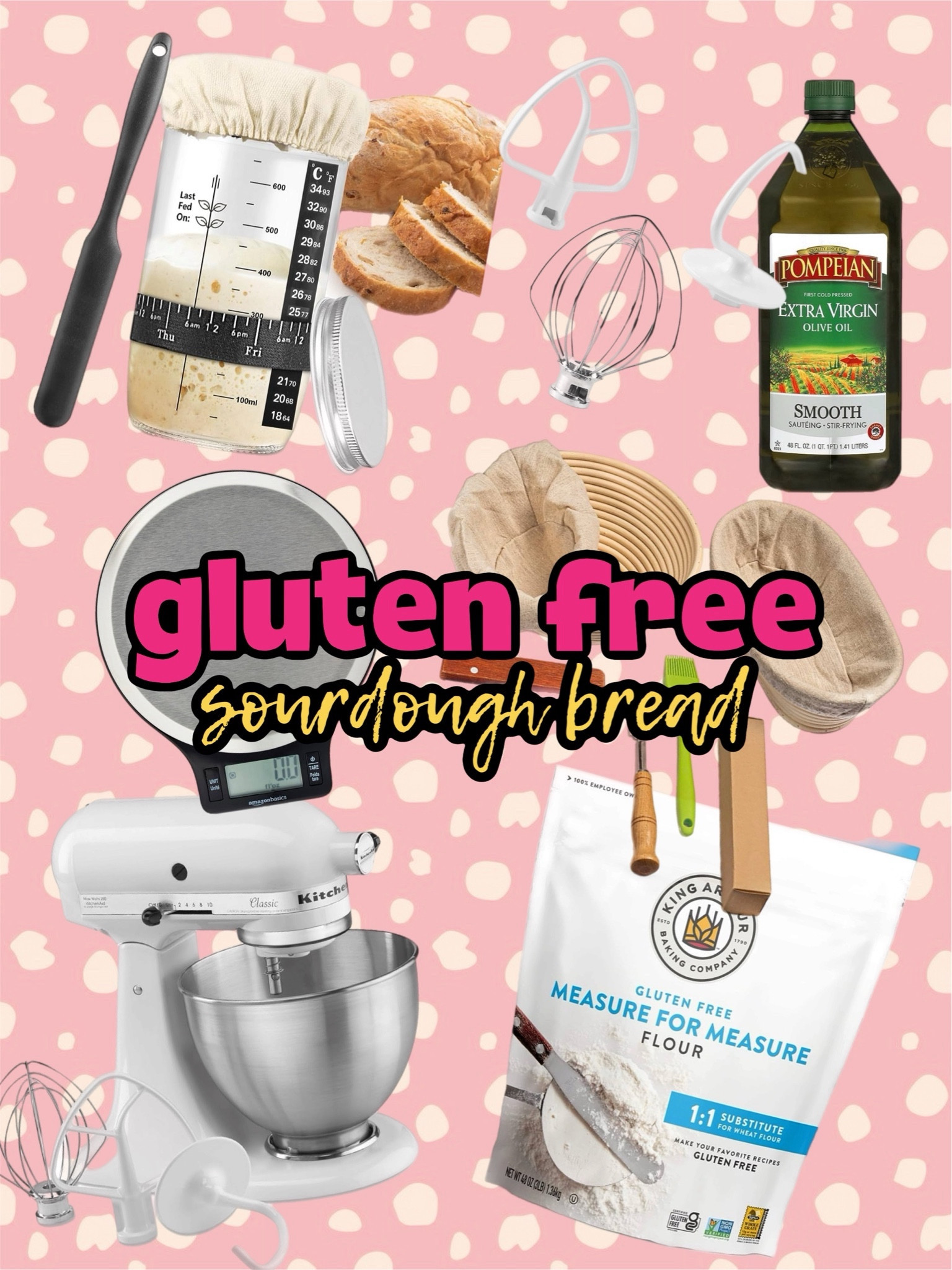 Everything you’ll need to make #glutenfree sourdough bread 

#LTKMostLoved #LTKhome #LTKfamily