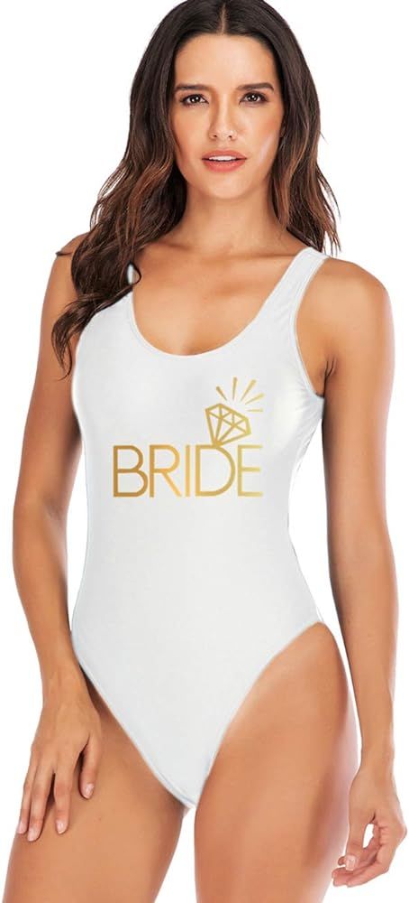 Bride To Be White Swimsuit For Bachelorette Party | Amazon (US)