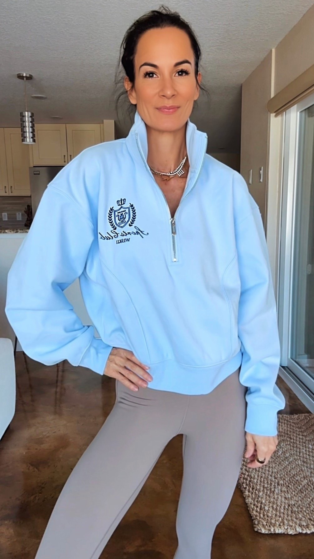 New scallop set drop from WISKII and she is serving.
Fitted, functional, and a whole lot of fun — because showing up for yourself should feel cute too. ✨

This set snatches, stretches, and keeps up with every move… even the ones where you’re just strutting to the kitchen for your second coffee. No judgment here. 😌

If you needed a sign to romanticize your routine, upgrade your activewear, and keep showing up for you — this is it.

Use my code COLEE to save 💸
Wearing S

#nicolecolee #nicolecoleestyle #WISKII #WISKIIActivewear #scallopset #workoutstyle #athleisurelook #fitfashion #activewearaddict #gymfitinspo #morningmovement #wellnessroutine #motivationdaily #over40style #over40fitness

#LTKfitnessgoals #LTKootd #LTKdayinmylife