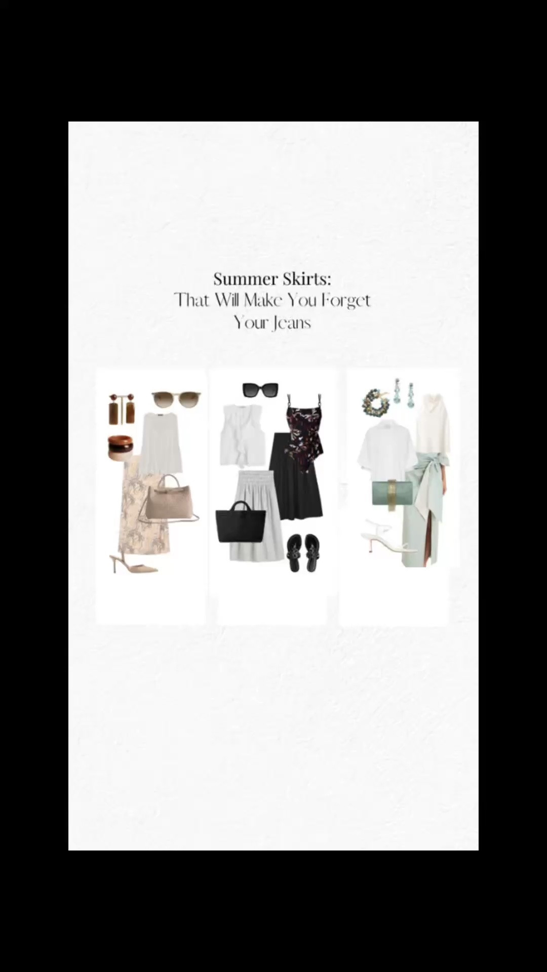 A light, breezy skirt is perfect for the hotter days of summer.  Their comfort and versatility moves them to the front of our closets.
Give your jeans a vacation, they will be glad to see you in the fall.  Hahaha 
Here’s a round up of our favorite’s for you.  Please take a peak.

#summerskirts

#LTKgrwm #LTKSeasonal