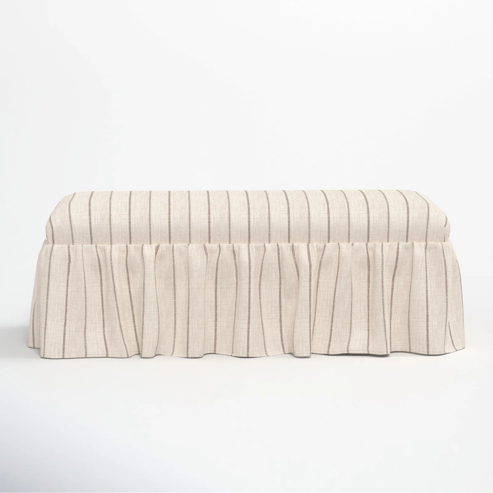 Maggie Ruffle Dining Bench | Wayfair North America