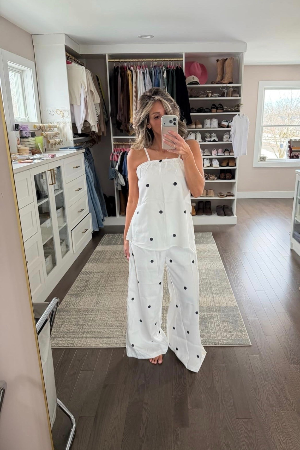 Loving my polka dot outfit! So comfy and stylish. 🌸

#LTKmomlife #LTKgrwm #LTKdayinmylife