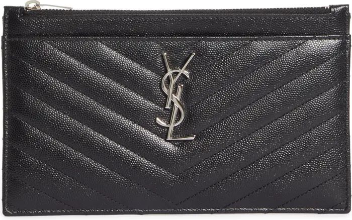 Monogram Matelassé Leather Pouch | Nordstrom