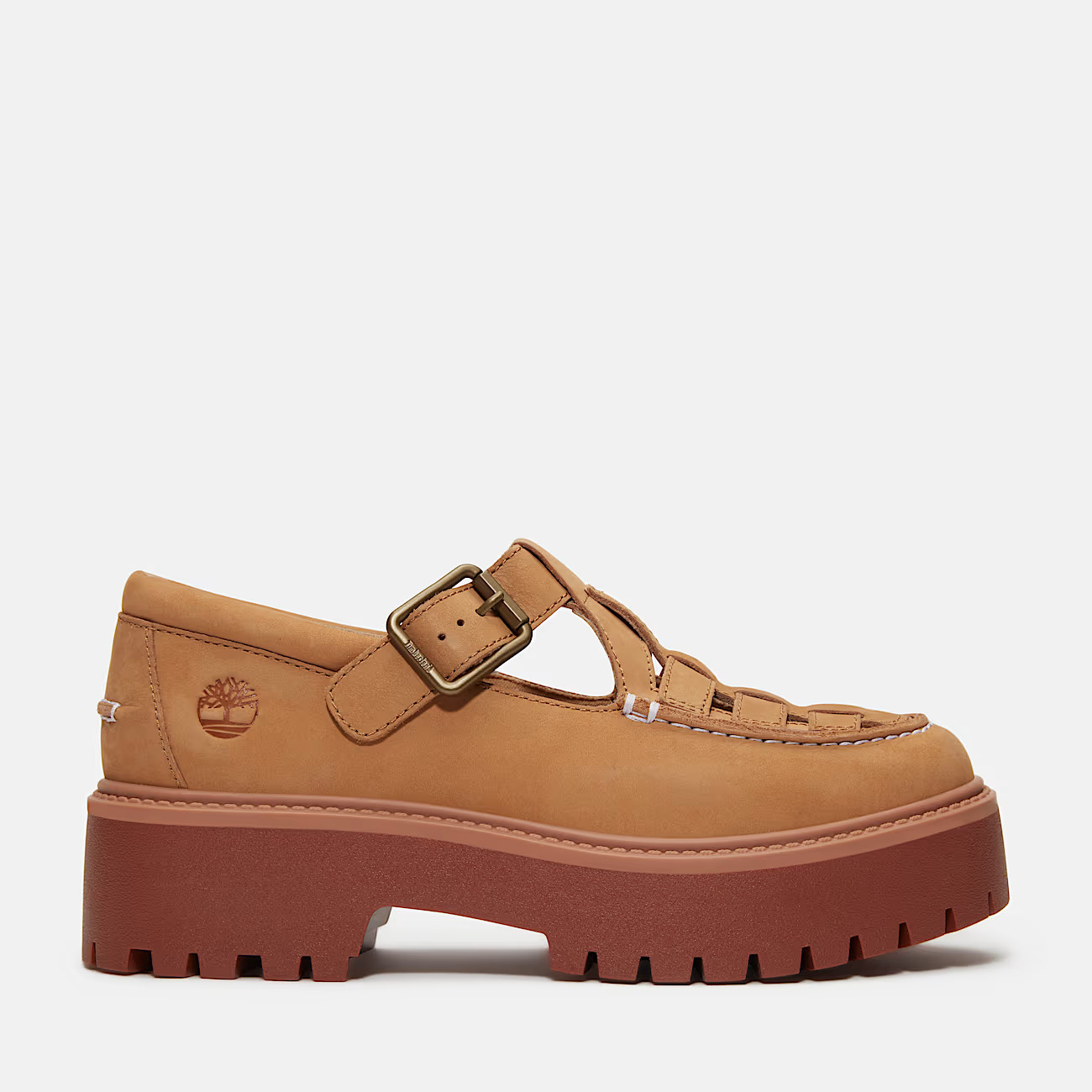 Women's Stone Street Platform Buckle Shoe | Timberland (US)