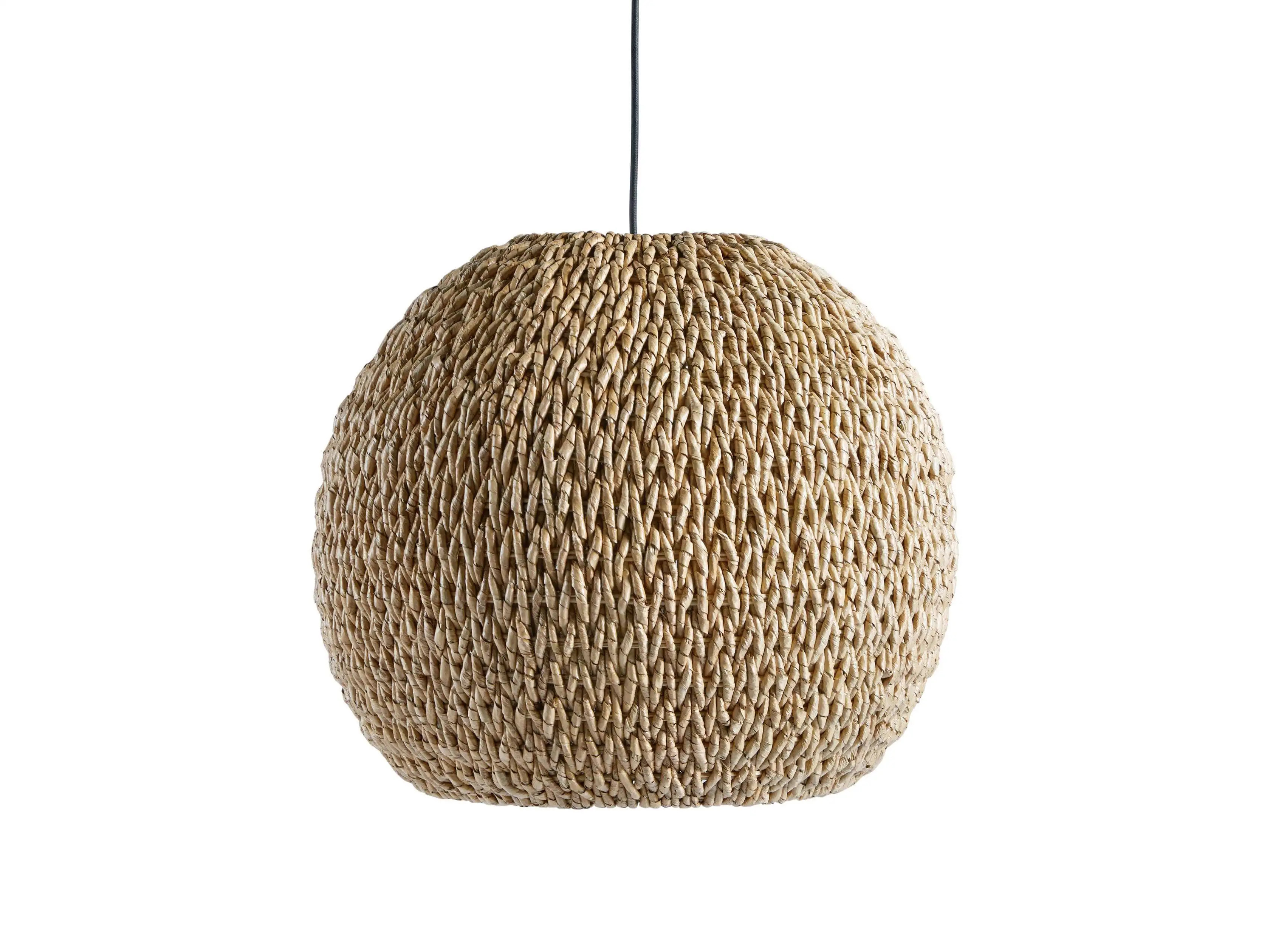Keyes Globe Rattan Pendant | Arhaus