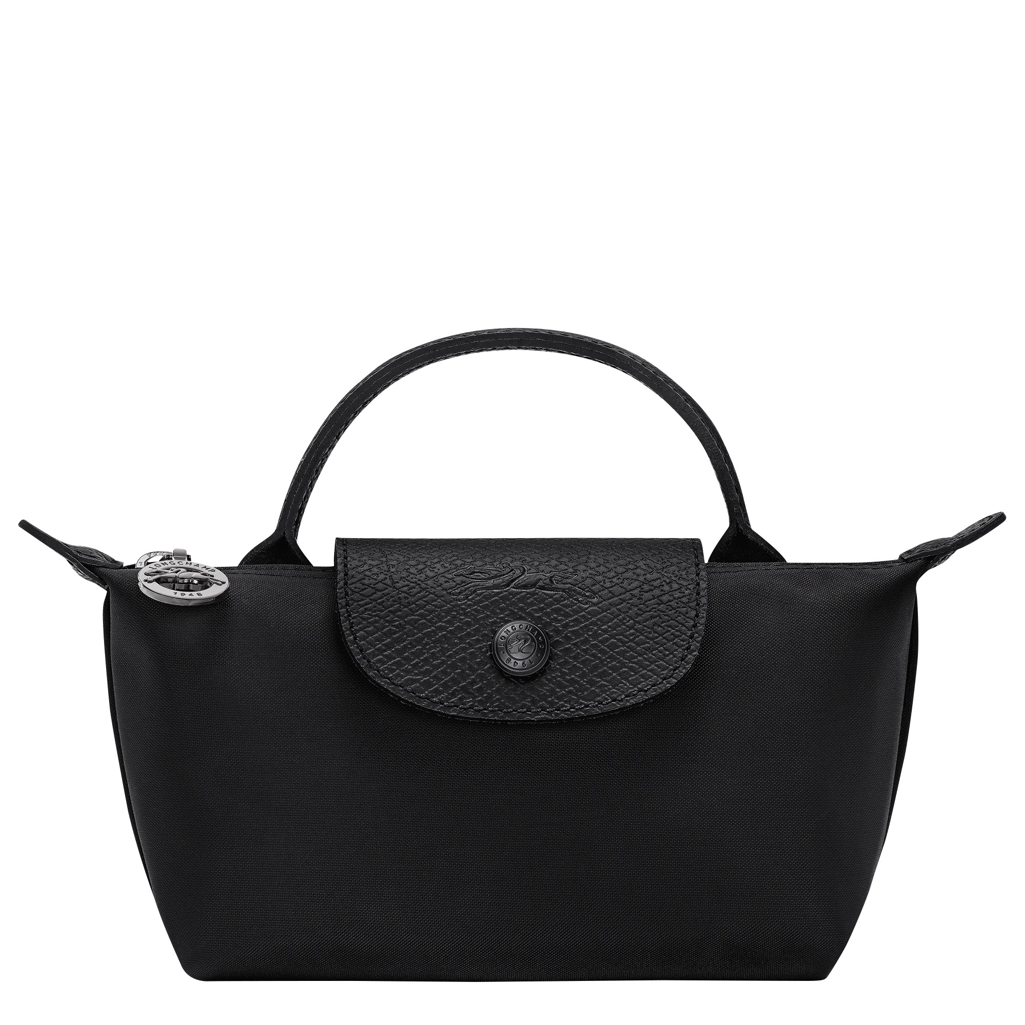 Le Pliage One Pouch Black - Recycled canvas | Longchamp CA | Longchamp